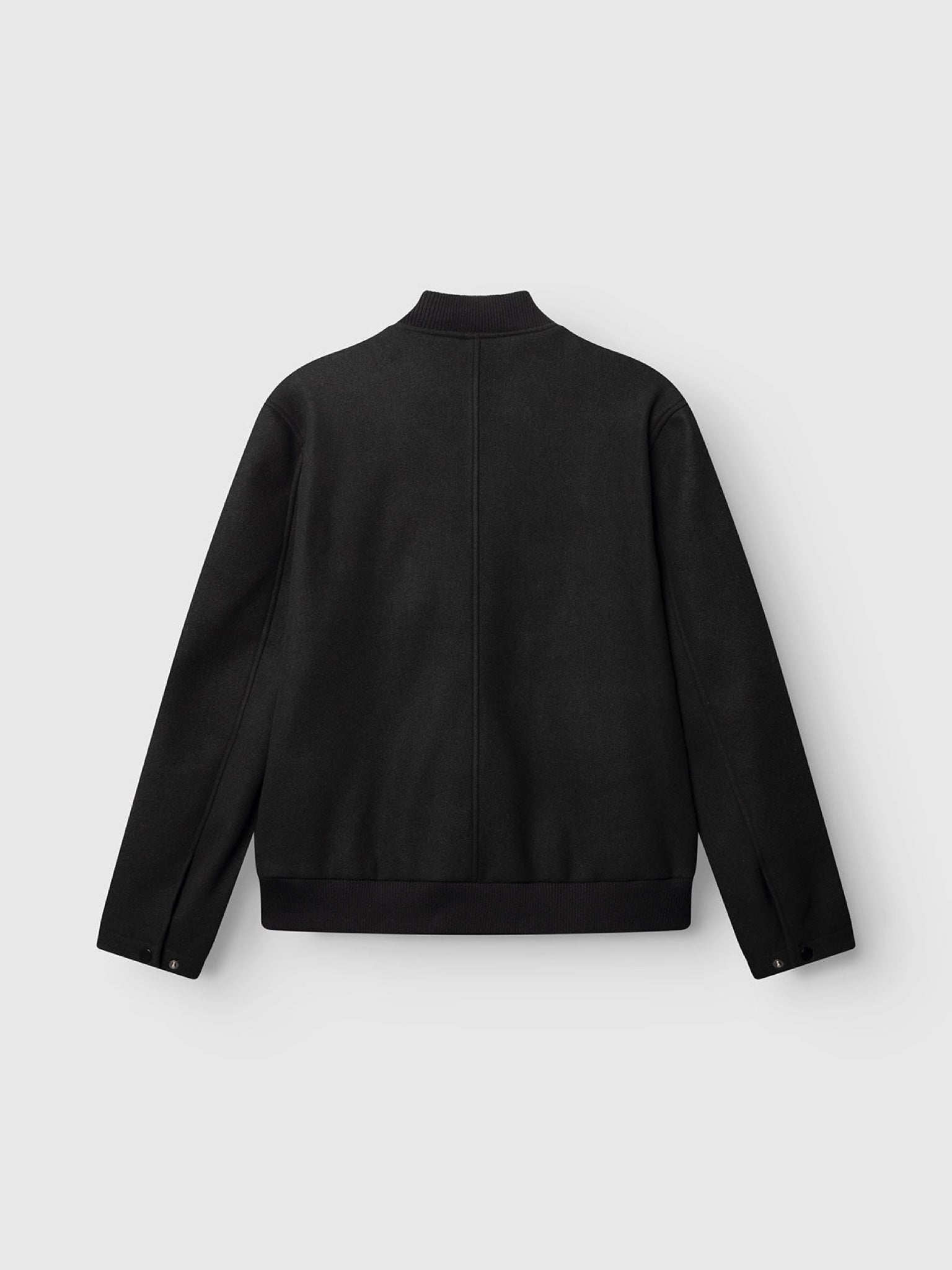 GABmatheo Bomber uni — Noir — vue 3