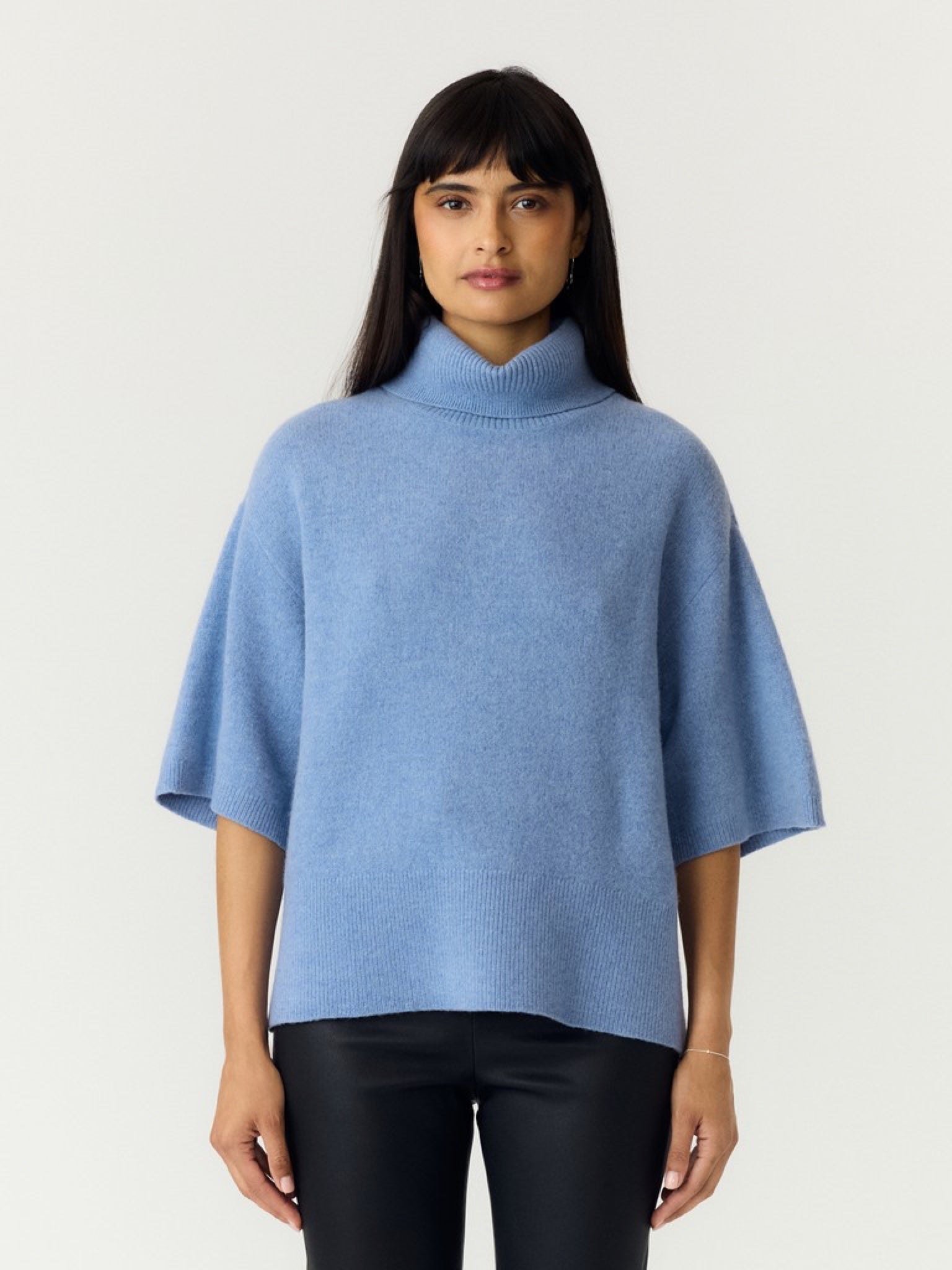YAS EMILA Pull col roulé en laine