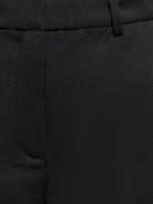 JDYVIV Pantalon large taille haute — JDY — Black — détail du tissu et de la taille 3 | Appart 17 Bruxelles