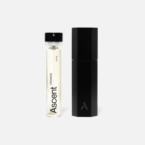 Ascent Starter Pack Étui rechargeable en aluminium + extrait de parfum 20 ml — 7 parfums