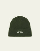 Signature Bonnet en laine — Rifle Green — Les Deux
