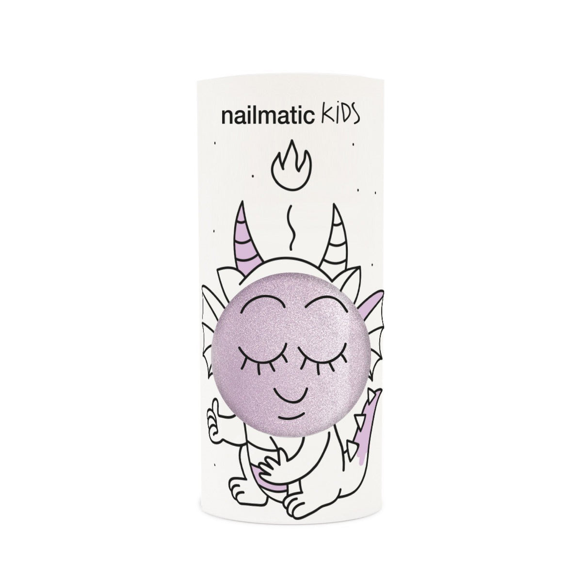 Vernis à l'eau pour enfant, pailleté — Nailmatic — Elliot rose ultra pailleté — autre vue 2 | Appart 17 Bruxelles