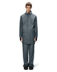 Long Jacket W3 Imperméable long unisex — Rains — Lagoon — porté, vue de face | Appart 17 Bruxelles