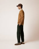 FAGUO DONZY Sweat col rond — Camel — vue 6