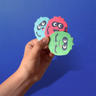 Pop-up Sponges, 3 éponges magiques en cellulose — SuperPetit — Lot de 3 — autre vue 2 | Appart 17 Bruxelles