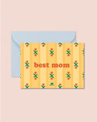 Carte fête des mères illustrée avec enveloppe — Ma Petite Vie — Best mom — packshot | Appart 17 Bruxelles