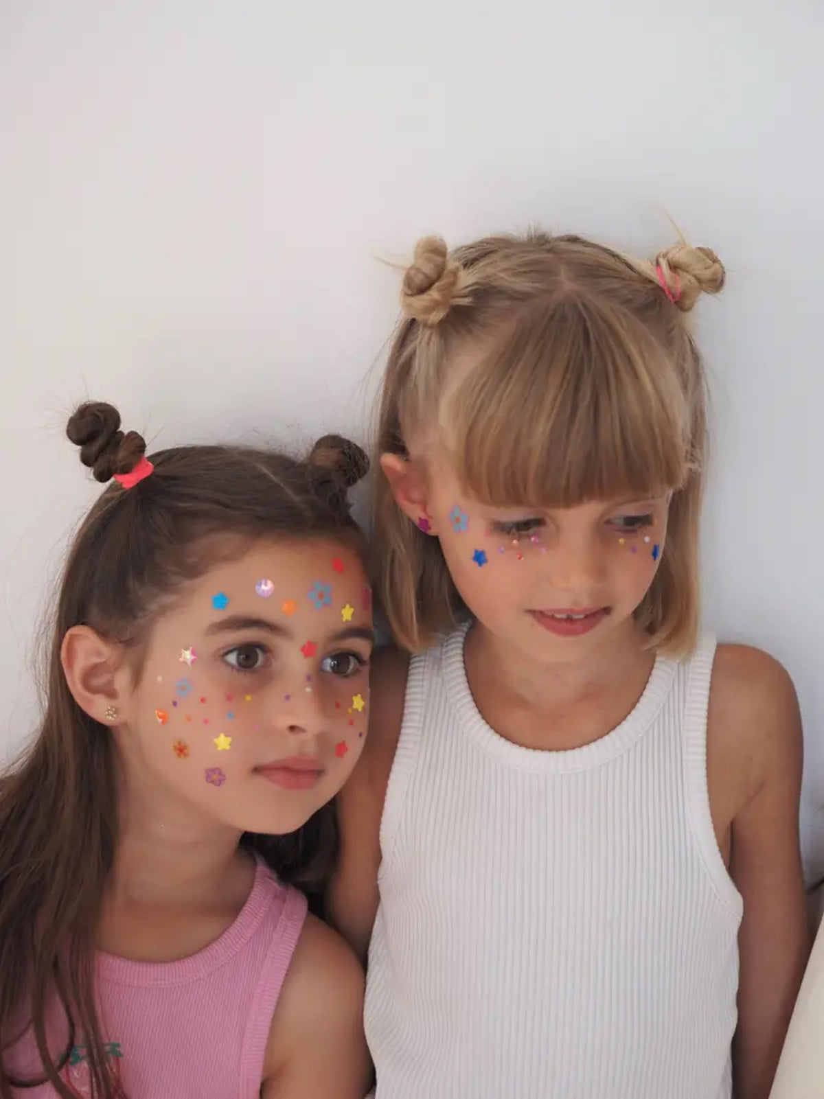 Stickers visage pailletés — Ratatam Kids — Cœurs rose & rouge — autre vue 5 | Appart 17 Bruxelles