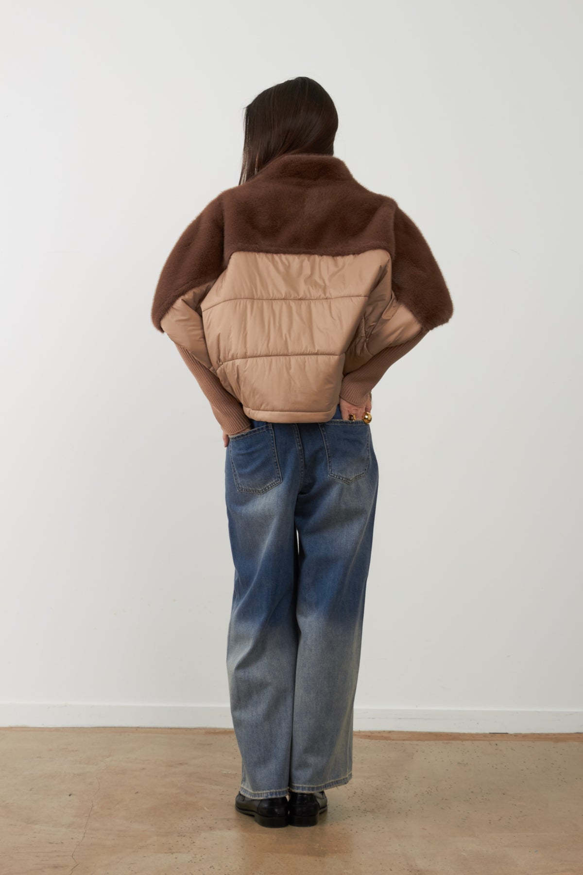 ZENIA Veste — Chocolat — vue 4