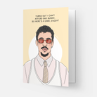 Carte d'anniversaire humour « I Can't Afford Bad Bunny » — vue 2 | Appart 17