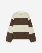 Astre Polo en maille rayée — Sable — vue 2