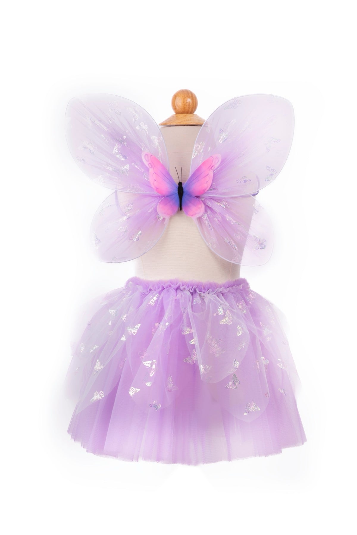 Set papillon Flutter : jupe et ailes, lilas — Great Pretenders — Lilas — autre vue 2 | Appart 17 Bruxelles