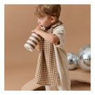 Gourde isotherme enfant 350 ml — Atelier Wagram — Rayures marron — autre vue 3 | Appart 17 Bruxelles