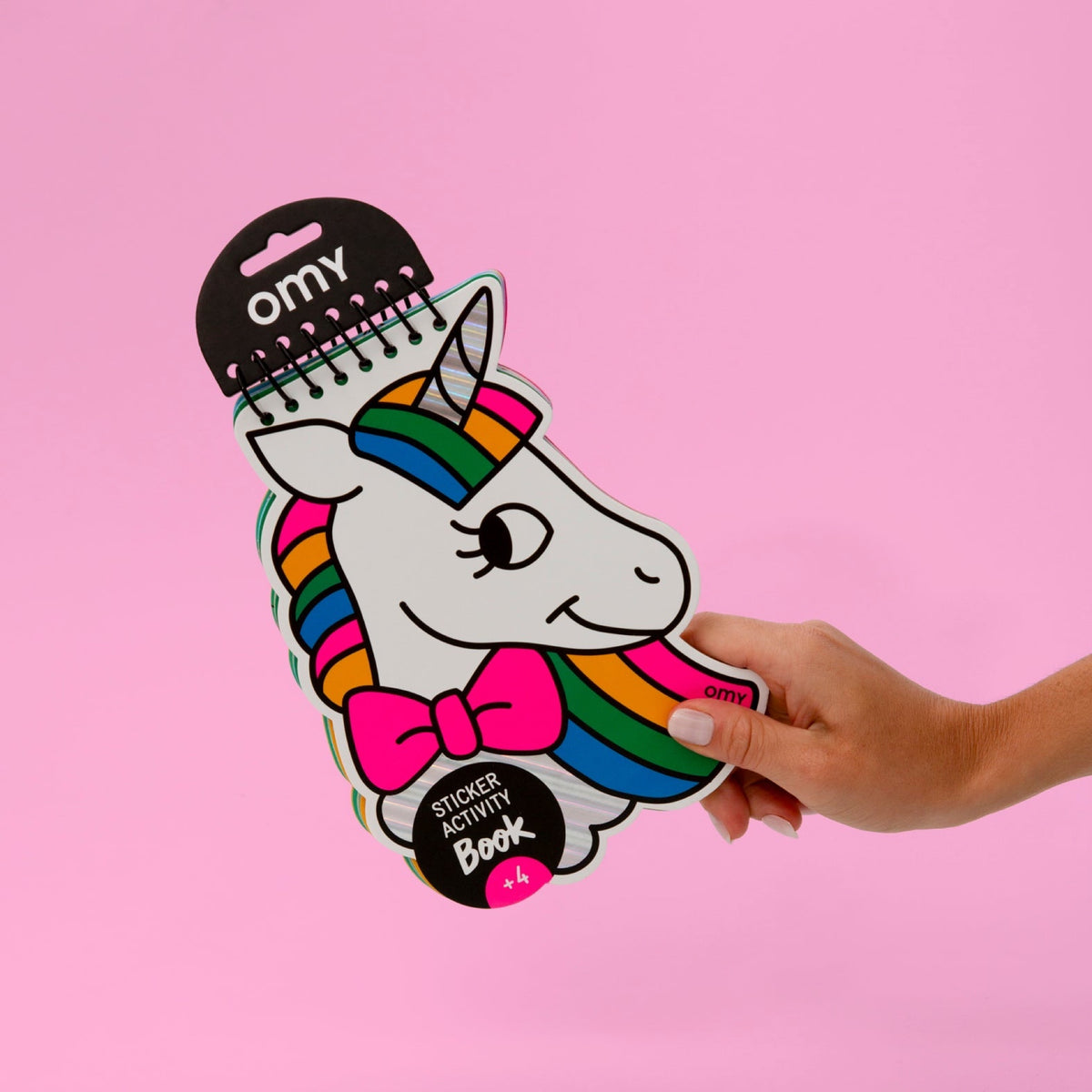 Carnet multi-activités à stickers, dès 4 ans — OMY — Lily — packshot | Appart 17 Bruxelles