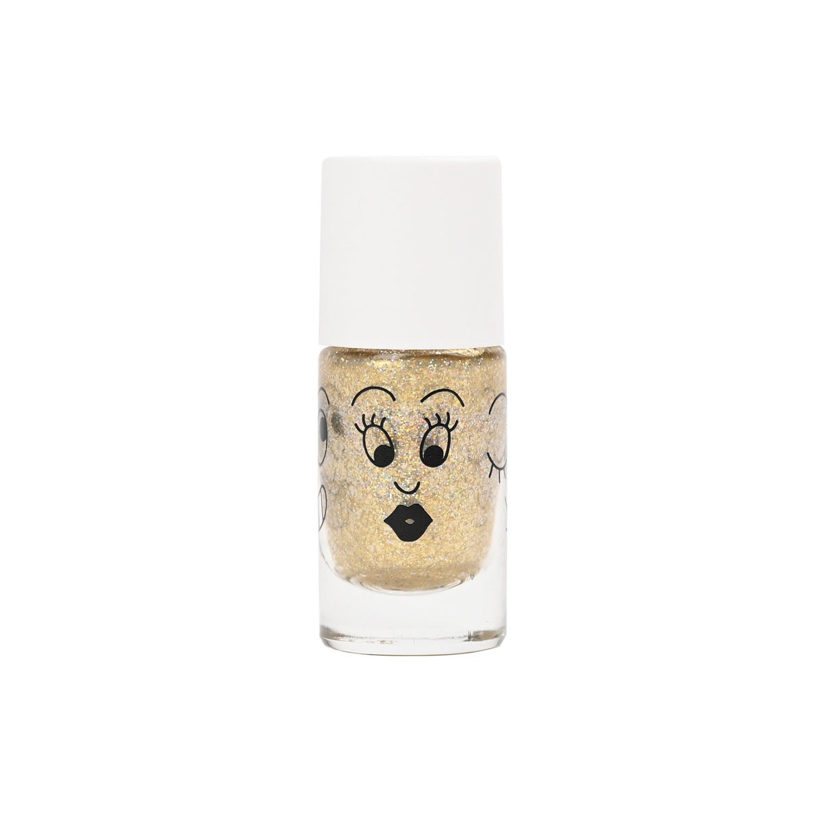 Vernis à l'eau pour enfant, pailleté — Nailmatic — Aurora doré — packshot | Appart 17 Bruxelles