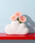 Vase Grand Nuage en céramique — Upside Stories — Blanc — mise en situation 5 | Appart 17 Bruxelles