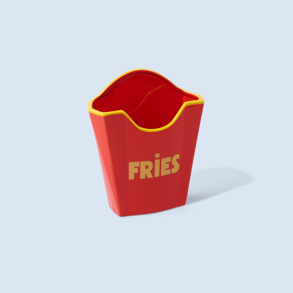 Fluid Market Vase Frites cornet de fast-food en céramique — Fluid Market — Rouge — packshot | Appart 17 Bruxelles