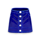 Vase Mini-jupe en céramique bleue — Upside Stories — Bleu — packshot | Appart 17 Bruxelles