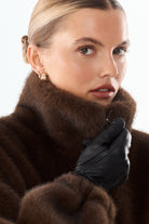 JOSIE Blouson en fausse fourrure — Marron — vue 6