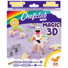 Emporte-pièces biscuits 3D à assembler — Chefclub Kids — Licorne & arc-en-ciel — packshot | Appart 17 Bruxelles