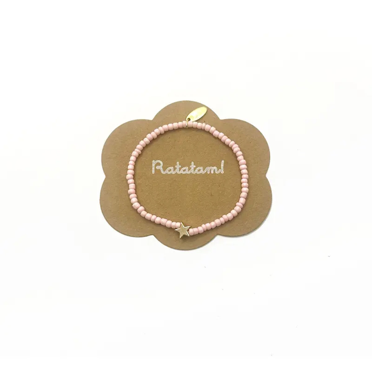 Bague et bracelet étoile dorée pour enfant — Ratatam Kids — Bracelet, couleur au hasard — packshot | Appart 17 Bruxelles