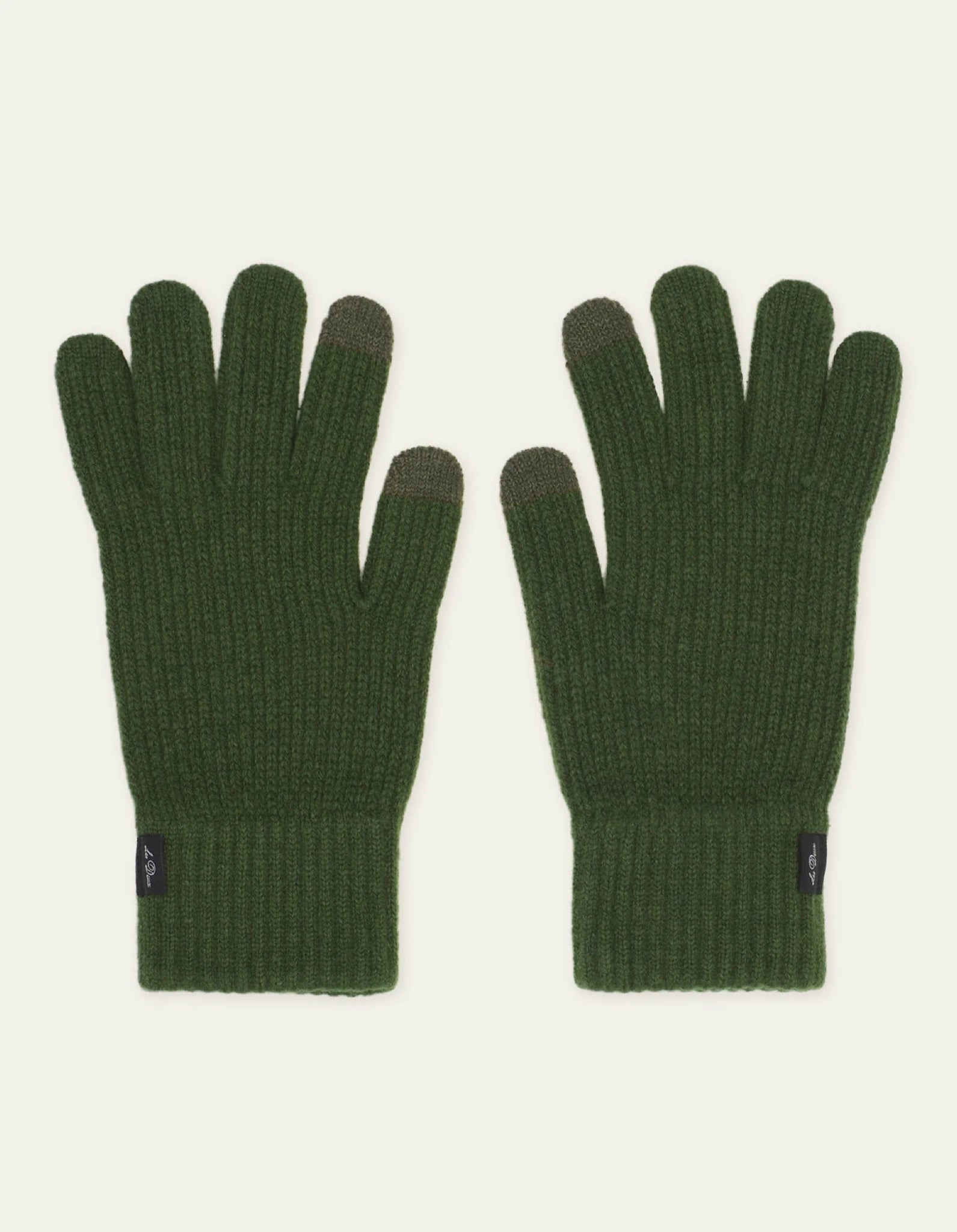 Signature Gants en laine — Rifle Green — Les Deux