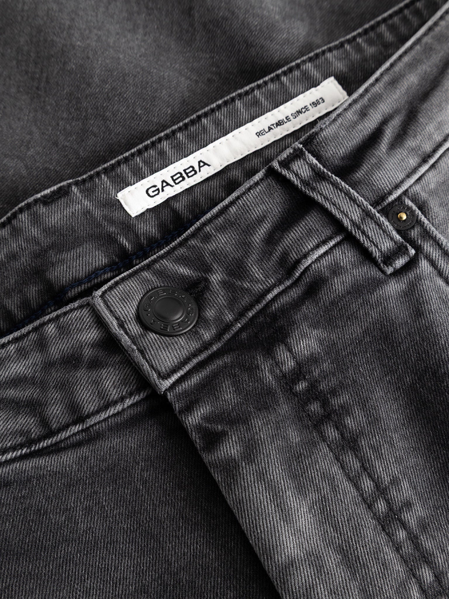 GABmarc Blerb Jean droit — Grey Denim — vue 5