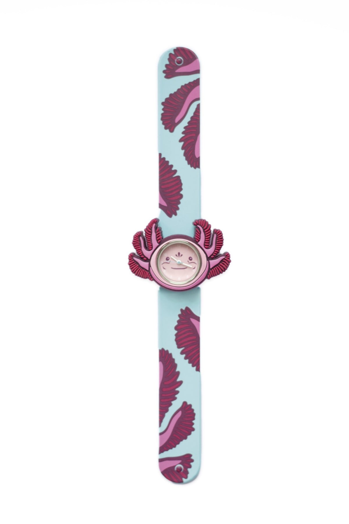 Montre slap enfant Time Pals — Mava Design — Axolotl — autre vue 3 | Appart 17 Bruxelles