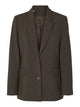 Selected SLWRITA Blazer classique en maille chinée — Delicioso Melange