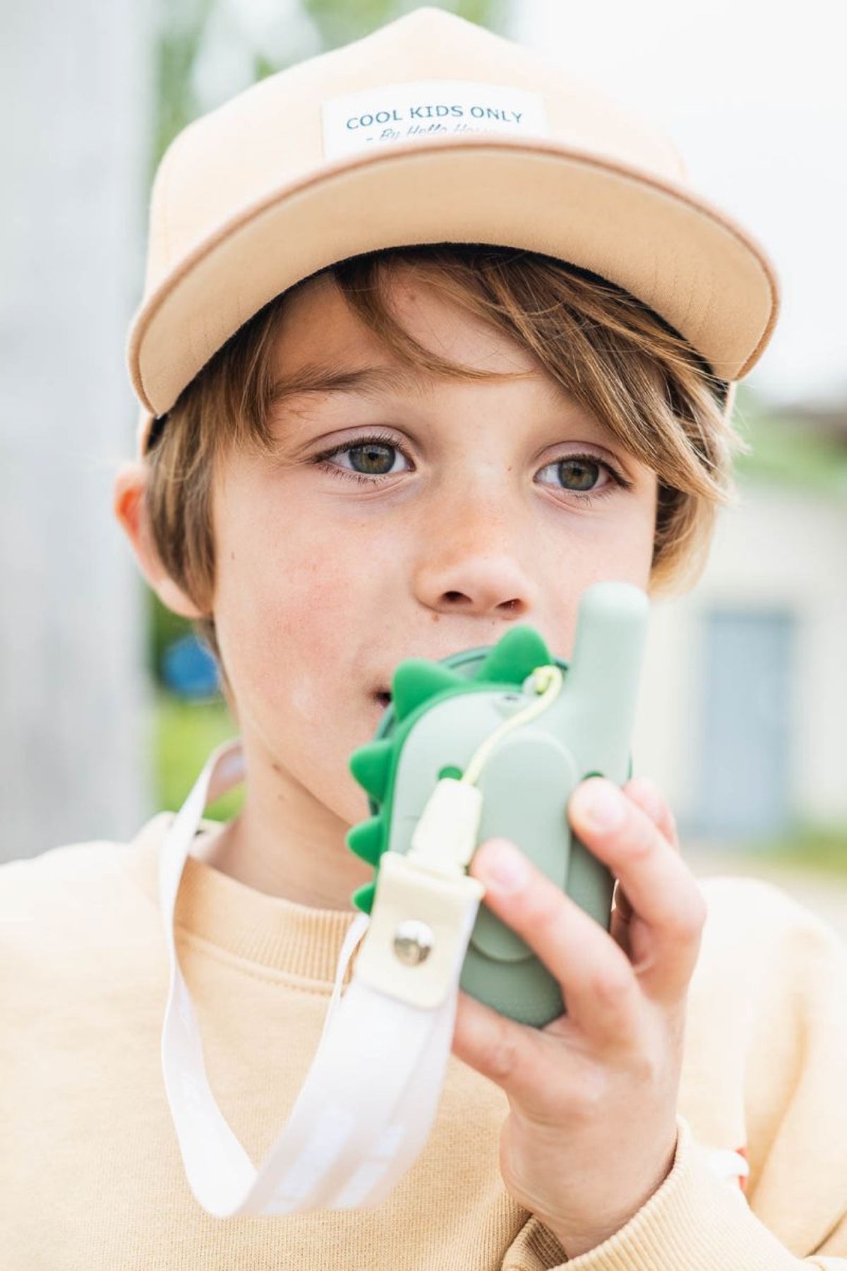 Talkies-walkies pour enfant, le duo — The Zoofamily — Dino vert — autre vue 5 | Appart 17 Bruxelles