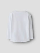 NMFVIX T-shirt manches longues imprimé fille — name it — Bright White Unicorn Heart — autre vue 3 | Appart 17 Bruxelles