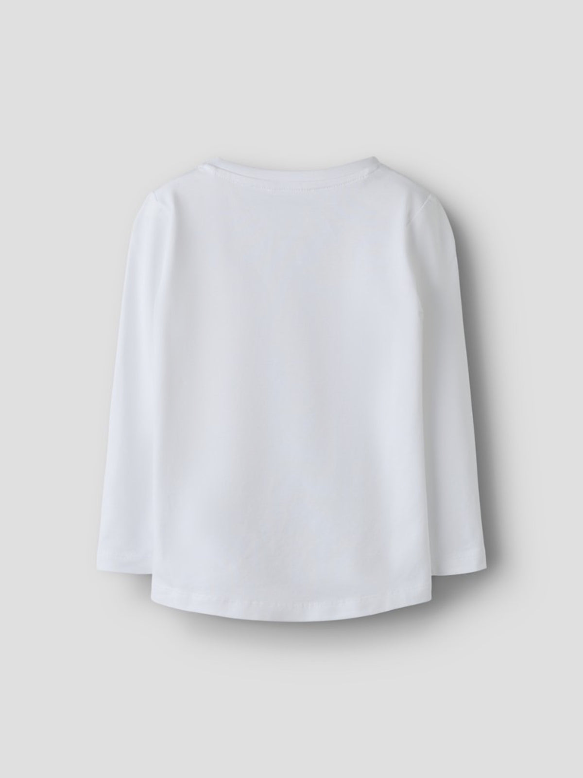 NMFVIX T-shirt manches longues imprimé fille — name it — Bright White Unicorn Heart — autre vue 3 | Appart 17 Bruxelles