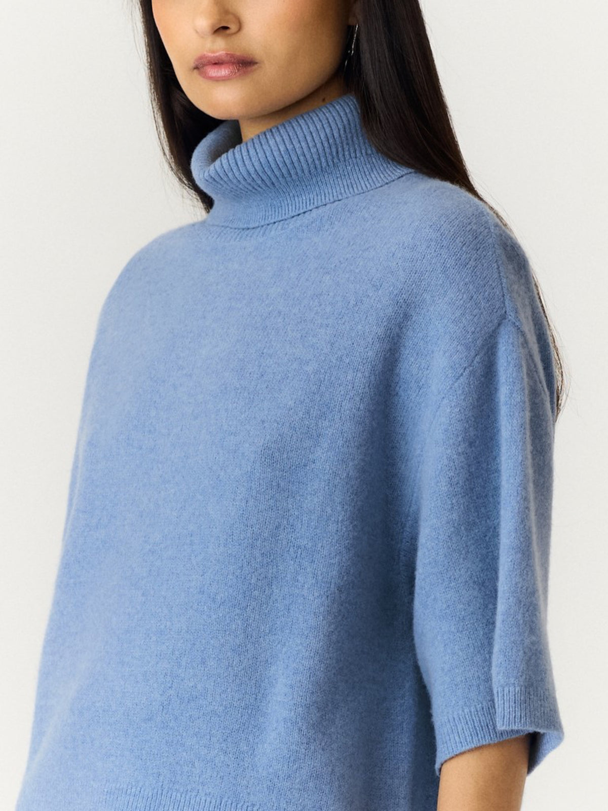 YAS EMILA Pull col roulé en laine — vue 4