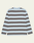 Stripe T-shirt manches longues — Skyway Blue — vue 3