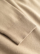GABadriel Pull demi-zip en maille Lume, col montant — Gabba — Sand Crocker — détail du poignet 5 | Appart 17 Bruxelles