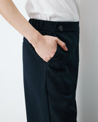Alexander Pantalon large à pont — Marine — vue 4