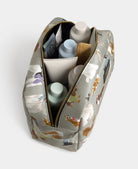 Grande trousse de toilette en polyester recyclé — Wouf — Puppy — intérieur ouvert 3 | Appart 17 Bruxelles