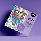 Poster géant à colorier 70 × 100 cm — OMY — Kitty — packshot | Appart 17 Bruxelles