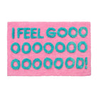 Tapis de bain « I Feel Good » tufté main — Rose & turquoise — vue 2, Rose & turquoise | Appart 17