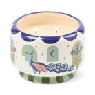 Paddywax A Dopo Peacock Bougie parfumée céramique peinte à la main 680 g — Paddywax — Misted Lime — packshot 2 | Appart 17 Bruxelles