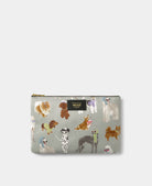 Grande pochette XL zippée en polyester recyclé — Wouf — Puppy — packshot | Appart 17 Bruxelles