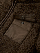 NMMNALO NIO Veste zippée en teddy garçon — Lil' Atelier — Dark Earth — autre vue 4 | Appart 17 Bruxelles