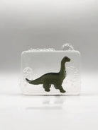 Savon surprise à figurine animal — Ludi Soap — Diplodocus — packshot | Appart 17 Bruxelles