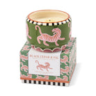 Paddywax A Dopo Tiger Bougie parfumée céramique peinte à la main 680 g — Paddywax — Black Cedar & Fig — packshot | Appart 17 Bruxelles