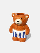 Bougeoir ourson Teddy en céramique — DOIY — Caramel — packshot 2 | Appart 17 Bruxelles