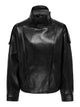 JDYRAYE Bomber oversize effet cuir — Noir