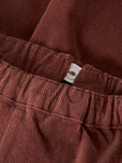 NMFONELLAS Pantalon ample en velours côtelé fille — Lil' Atelier — Mahogany — autre vue 4 | Appart 17 Bruxelles