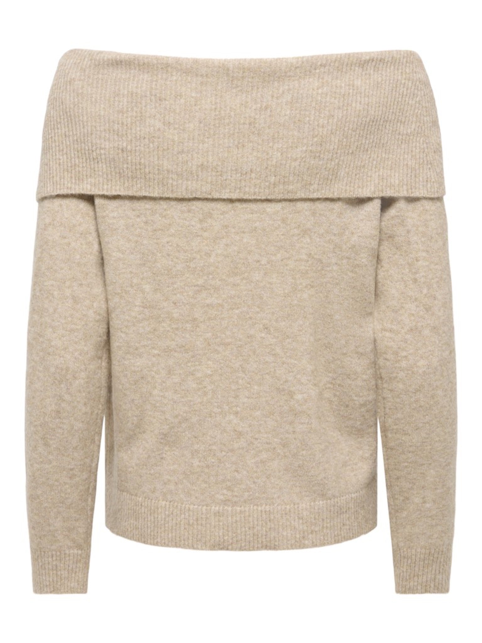 JDY ALIANA Pull en maille épaules dénudées — vue 12