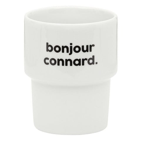 Gobelet « Bonjour connard » — Félicie Aussi — Bonjour connard — photo produit | Appart 17 Bruxelles