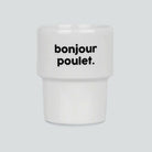 Gobelet « Bonjour poulet » — Félicie Aussi — Bonjour poulet — photo produit | Appart 17 Bruxelles