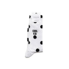 Félicie Aussi Chaussettes « Cool kid » — Felicie Aussi — Blanc à pois noirs — photo produit | Appart 17 Bruxelles